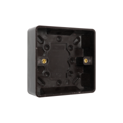 Brown Bakelite Switch or Socket surface Mount 1Gang 35mm Brown Bakelite Switch or Socket surface Mount 1Gang 35mm