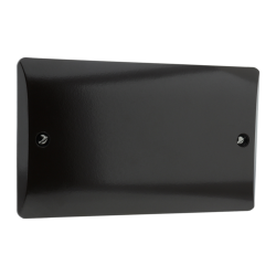 Reproduction Blanking Plate in real Brown Bakelite 2 Gang Reproduction Blanking Plate in real Brown Bakelite 2 Gang