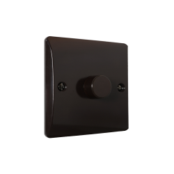 Brown Bakelite Light Dimmer Switch 2Way 1Gang Brown Bakelite Light Dimmer Switch 2Way 1Gang