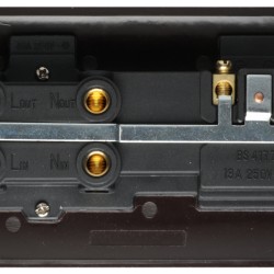 Reproduction Vintage Brown Bakelite Cooker Control Unit with Neon Lamp Reproduction Vintage Brown Bakelite Cooker Control Unit with Neon Lamp