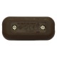 Small In-line Rocker Switch 3 Wire Dual Pole in Brown