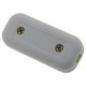 Small In-line Rocker Switch 3 Wire Dual Pole in White