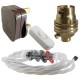 Lamp Repair and Service Kit | Brown Plug | White Flex | White Switch | B22 Brass Lamp Holder Lamp Repair and Service Kit | Brown Plug | White Flex | White Switch | B22 Brass Lamp Holder