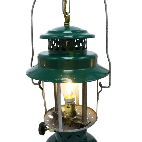 Coleman 1942 Paraffin/Petrol (Kerosene/Gasoline) Model 252 Lamp Converted to Electric