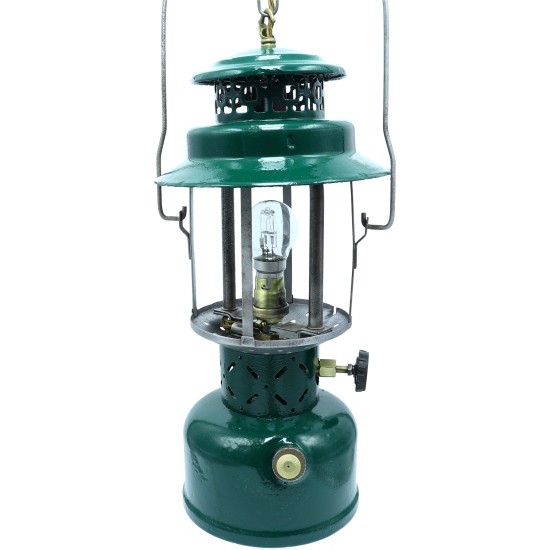 Coleman 1942 Paraffin/Petrol (Kerosene/Gasoline) Model 252 Lamp Converted to Electric