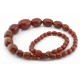 Guaranteed Original Vintage Cherry Amber Bakelite Bead Necklace