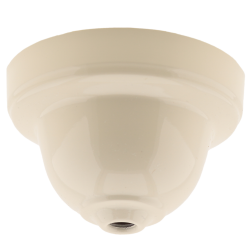Ceiling Rose Cup in Bakelite with Applied Ivory Finish Ceiling Rose Cup in Bakelite with Applied Ivory Finish