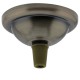 Small Ceiling Rose with Nylon Cord Grip in Antique Brass Effect Small Ceiling Rose with Nylon Cord Grip in Antique Brass Effect