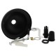 Small Ceiling Rose with Nylon Cord Grip in Matte Black Finish Small Ceiling Rose with Nylon Cord Grip in Matte Black Finish