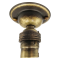 B22 Solid Brass Batten Lampholder in Hand-Antiqued Finish