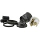 Lampholder B22 Dark Bronze with Shade Ring, Nylon Cord Grip Lampholder B22 Dark Bronze with Shade Ring, Nylon Cord Grip