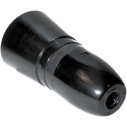 Lampholder B22 Black With Shade Skirt and Nylon Cord Grip Lampholder B22 Black With Shade Skirt and Nylon Cord Grip